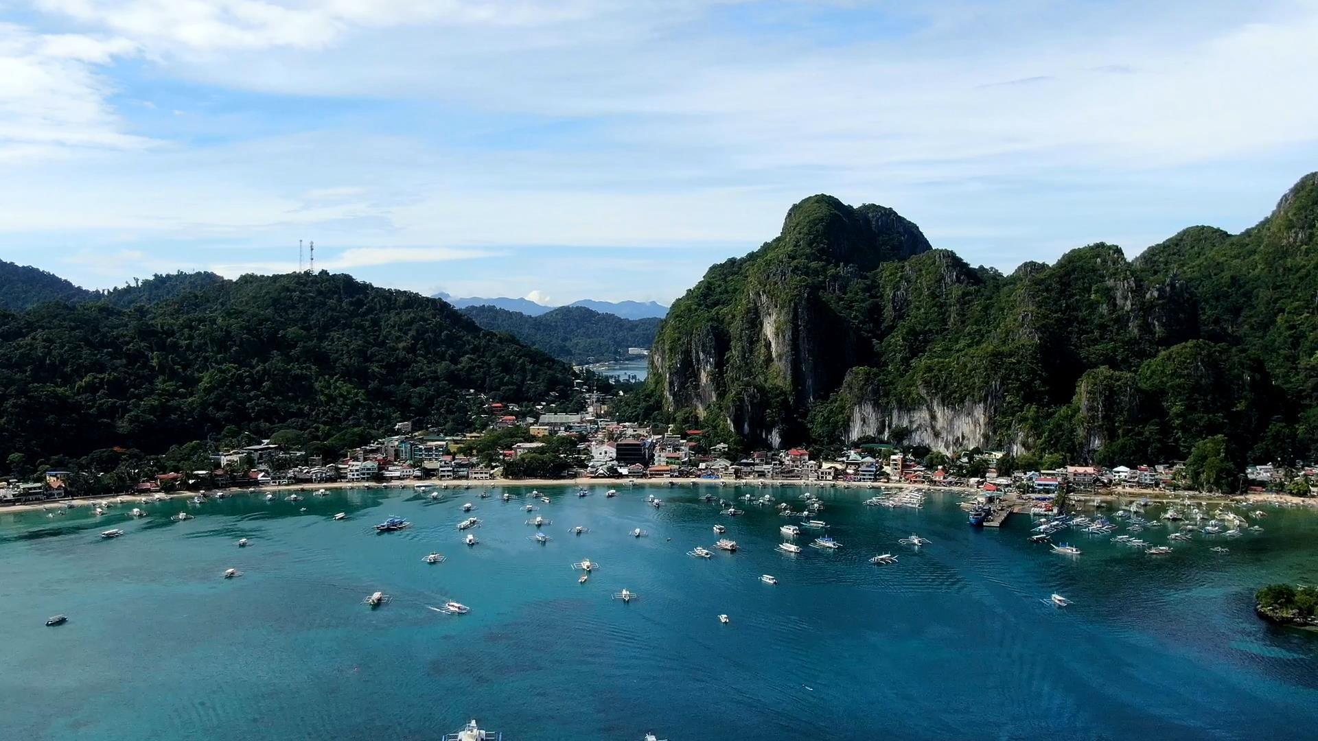 El Nido Town in the Philippines